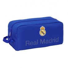 Safta Real Madrid Zapatillero - Asa Lateral - Compacto y Ligero - 9L - 340x180x150mm - Color Azul
