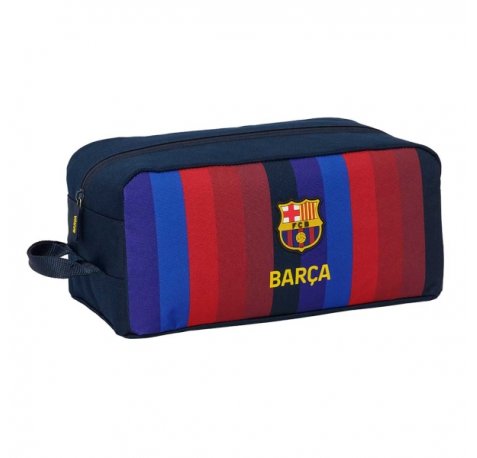 Safta F.C.Barcelona 1Âª Equipacion 26/27 Zapatillero - Capacidad 9L - Asa de Mano Lateral - 34x15x18cm - Color Azul Noche