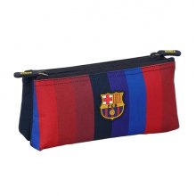 Safta F.C.Barcelona 1Âª Equipacion 26/27 Neceser - 2 Compartimentos con Cremallera - 22x10x8cm - Color Azul Noche