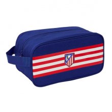 Safta Atletico de Madrid Zapatillero Mediano - Capacidad 6L - Asa de Mano Lateral - 29x15x14cm - Color Azul Marino Safta Atletico de Madrid Zapatillero Mediano - Capacidad 6L - Asa de Mano Lateral - 29x15x14cm - Color Azul Marino