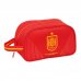 Safta Seleccion EspaÃ±ola de Futbol Neceser de 5L - Cremallera - Asa Lateral - Adapatable a Carro - 260x120x150mm - Color Rojo