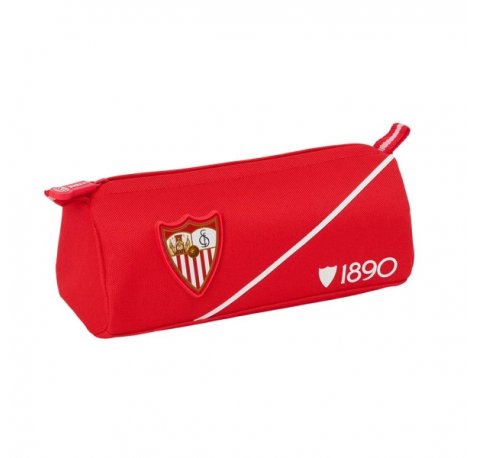 Safta Sevilla FC Portatodo - 1 Compartimento con Cremallera - 21x8x7cm - Color Rojo