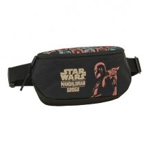 Safta Mandalorian and Grogu Bolsa de Cintura - Cremallera - Cintas Ajustables - Cierre de PVC - 23x14x9cm - Color Negro Safta Mandalorian and Grogu Bolsa de Cintura - Cremallera - Cintas Ajustables - Cierre de PVC - 23x14x9cm - Color Negro