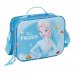 Safta Frozen Bolsa Isotermica Porta Alimentos - Frontal 3D - Cremallera - Bandolera Ajustable - Asa de Mano - 25x19.5x9cm - Color Azul Claro