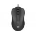 HP 105 Raton USB- Sensor Optico 1600 DPI - DiseÃ±o Ambidiestro Ergonomico - 3 Botones con Rueda de Desplazamiento - Ligero y Duradero - Color Negro
