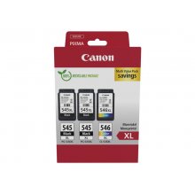 Canon PG-545XL / CL-546XL Multipack de 3 Cartuchos de Tinta Originales - 8286B013