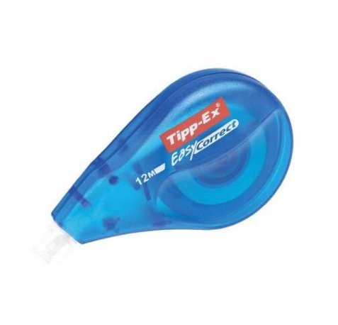 Tipp-Ex Easy Correct Expositor de 10 Cintas Correctoras 4.2mm x 12m - Resistente - Escritura Instantanea (10 uds)