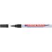Edding 8300 Rotulador Permanente Industrial - Punta Redonda 1.5-3mm - Tinta Resistente al Desgaste, Roce y Luz - Color Negro (10 uds)