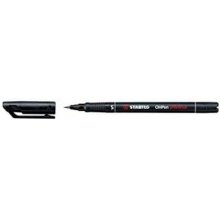 Stabilo OHPen Rotulador Permanente - Punta Superfina - Trazo de 0.4mm - Agarre Antideslizante - Tapon Ventilado - Color Negro (10 uds) Stabilo OHPen Rotulador Permanente - Punta Superfina - Trazo de 0.4mm - Agarre Antideslizante - Tapon Ventilado - Color Negro (10 uds)