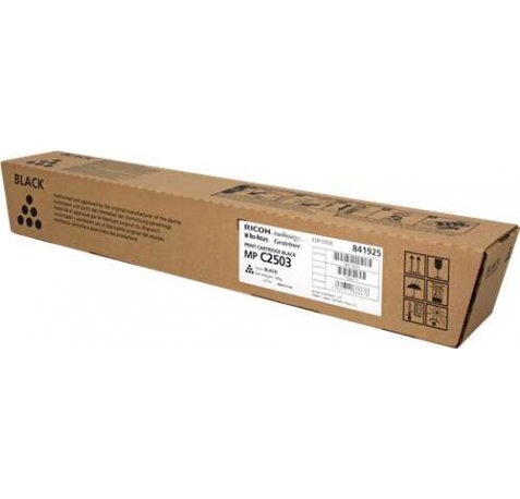 Ricoh Aficio MP-C2503SP / MP-C2003SP / MP-C2004SP / MP-C2504SP Negro Cartucho de Toner Original - 841925/841918