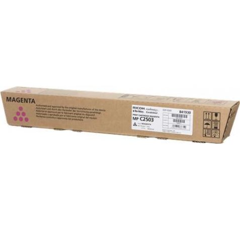 Ricoh Aficio MP-C2503SP / MP-C2003SP / MP-C2011SP Magenta Cartucho de Toner Original - 841930