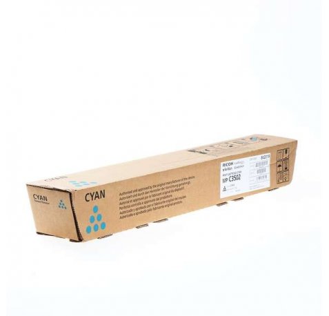 Ricoh Aficio MP-C3002/MP-C3502 Cyan Cartucho de Toner Original - 842019/841654/841742