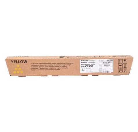 Ricoh Aficio MP-C3500|MP-C4500 amarillo | Toner original -