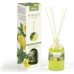 Prady Ambientador Mikado Limon y Hierbabuena - Frasco de Cristal 100 ml y Varitas Difusoras