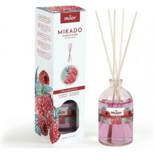 Prady Ambientador Mikado Frambuesa - Frasco de Cristal 100 ml y Varitas Difusoras Prady Ambientador Mikado Frambuesa - Frasco de Cristal 100 ml y Varitas Difusoras
