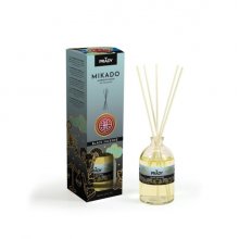 Prady Ambientador Mikado Black Inciense - Frasco de Cristal 100 ml y Varitas Difusoras