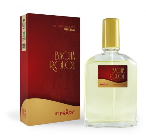 Prady Colonia Unisex Bacha Rouge - Frasco de 90 ml - Spray Pulverizador