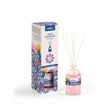 Prady Ambientador Mikado Kelaat Rose - Frasco de Cristal 100 ml y Varitas Difusoras Prady Ambientador Mikado Kelaat Rose - Frasco de Cristal 100 ml y Varitas Difusoras
