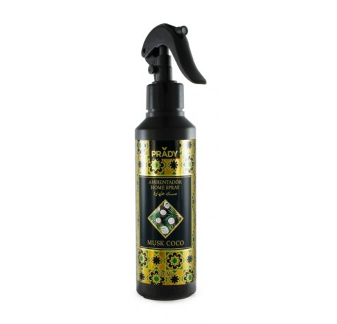 Prady Ambientador Home Spray Coleccion Oriental Musk Coco - Frasco de 220 ml - Spray Pulverizador
