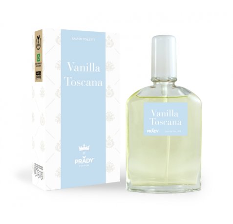 Prady Colonia Unisex Vanilla Toscana - Frasco de 90 ml - Spray Pulverizador