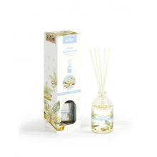 Prady Ambientador Mikado Vainilla Toscana - Frasco de Cristal 100 ml y Varitas Difusoras Prady Ambientador Mikado Vainilla Toscana - Frasco de Cristal 100 ml y Varitas Difusoras