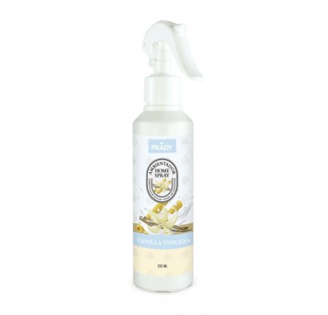 Prady Ambientador Home Spray Vainilla Toscana - Frasco de 220 ml - Spray Pulverizador