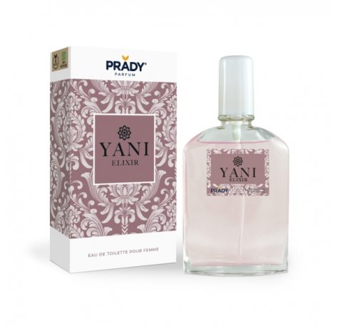 Prady Colonia de Mujer Yani Elixir - Frasco de 90 ml - Spray Pulverizador