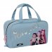 Safta K-Pop Demon Hunters Huntr/X Neceser Rectangular - Organizadores con Compartimentos - Asas de Mano - Bolsillo Interior con Cremallera - Doble Tirador - 31x14x19cm - Color Azul Claro