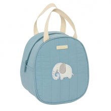 Safta Elefante Neceser Termo de 5.85L - Interior Forrado en Aluminio - Asa Superior - 190x140x220mm - Color Azul