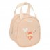 Safta Flores Neceser Termo de 5.85L - Interior Forrado en Aluminio - Asa Superior - 190x140x220mm - Color Melocoton