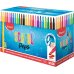 Maped Color`Peps Longlife School Pack de 144 Rotuladores con Punta Media Bloqueada 3.7mm - Tinta Lavable - Colores Surtidos