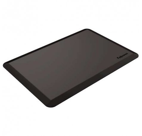 Fellowes Alfombra antifatiga - Bordes Biselados - Diseño Ergonomico - Color Negro
