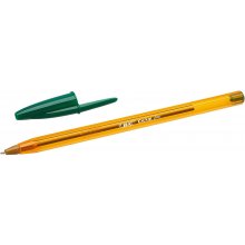 Bic Cristal Original Fine Boligrafo de Bola - Punta Redonda de 0.8mm - Trazo de 0.30mm - Tinta con Base de Aceite - Translucido - Color Verde (50 uds) Bic Cristal Original Fine Boligrafo de Bola - Punta Redonda de 0.8mm - Trazo de 0.30mm - Tinta con Base de Aceite - Translucido - Color Verde (50 uds)