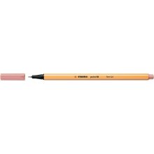 Stabilo Point 88 Rotulador de Punta Fina de Fibra - Trazo de 0.4 mm - Tinta con Base de Agua - Color Colorete (10 uds)