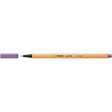Stabilo Point 88 Rotulador de Punta Fina de Fibra - Trazo de 0.4 mm - Tinta con Base de Agua - Color Lila Grisaceo (10 uds)