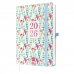 Finocam Capri Agenda Internacional - Anual 2026 - Formato FA5 - 153x23x214mm - 1 Dia por Pagina - Tematica de Flores