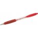 Bic Atlantis Classic Boligrafo Retractil - Punta de 1mm - Cuerpo Transparente con Grip - Color Rojo (12 uds)