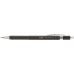 Bic Criterium Portaminas 2mm HB con Goma - Punta Retractil - Clip Metalico - Cuerpo de Color Negro (12 uds)