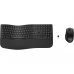 HP 685 Combo Teclado y Raton Inalambricos -Bluetooth 5.3 + 2.4GHz - ReposamuÃ±ecas y 3 Angulos de Inclinacion - Tecla Copilot - Raton Optico Multiâ??Superficie 4000 DPI - Rueda 4D - Color Negro