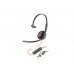 HP Poly Blackwire 3210 USB-C/USB-A Auricular Monoaural con Microfono - Almohadilla Acolchada - Controles en Cable