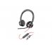 HP Poly Blackwire 8225 Auriculares con Microfono - Cancelacion de Ruido - USB-C/A -  ANC Hibrida Avanzada - Controles en Cable