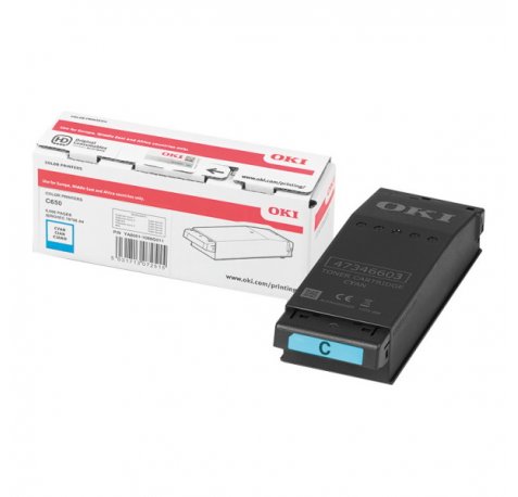 Oki C650 cyan | Toner original -