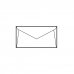 Sam Pack de 500 Sobres de Papel Offset 80grs - Medidas 90x140mm - Especial para Impresion - Color Blanco