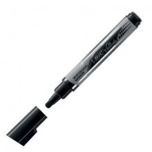 Bic Velleda Tank Marcador para Pizarra - Punta Ancha - Tinta Liquida - Borrado Optimo - Color Negro (12 uds)