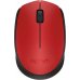 Logitech M171 Raton Inalambrico 1000dpi - 3 Botones - Uso Ambidiestro - Color Rojo
