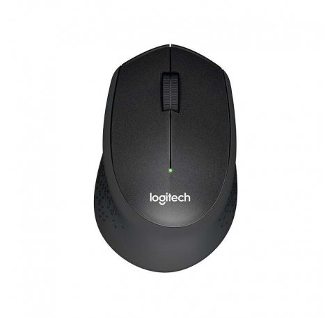 Logitech M330 Silent Plus Raton Inalambrico USB 1000dpi - Silencioso - 3 Botones - Uso Diestro - Color Negro
