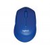 Logitech M330 Silent Plus Raton Inalambrico 1000dpi - Silencioso - 3 Botones - Uso Diestro - Color Azul