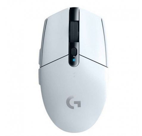 Logitech G305 Lightspeed Raton Inalambrico USB 12000dpi - 5 Botones Programables - Uso Diestro - Color Blanco