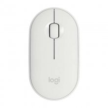 Logitech Pebble M350 Raton Inalambrico USB 1000dpi - 3 Botones - Uso Ambidiestro - Color Blanco
