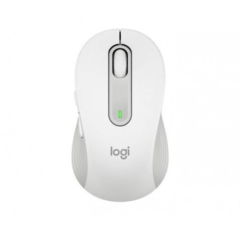 Logitech Signature M650 M Raton Inalambrico USB 2000dpi - 5 Botones - Uso Diestro - Color Blanco crudo